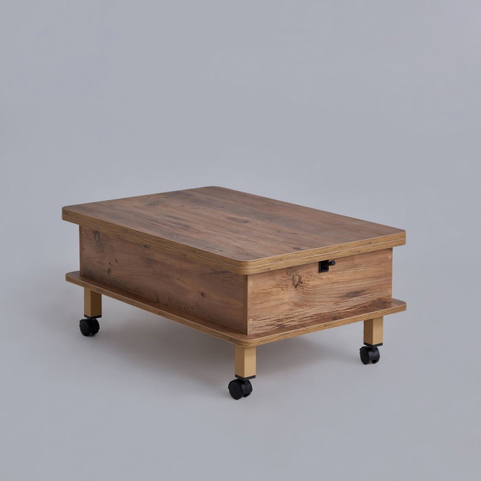 Hanah Home Nino - Mesa de Café Ajustable en Pino Hanah Home Nino - Mesa de Café Ajustable en Pino
